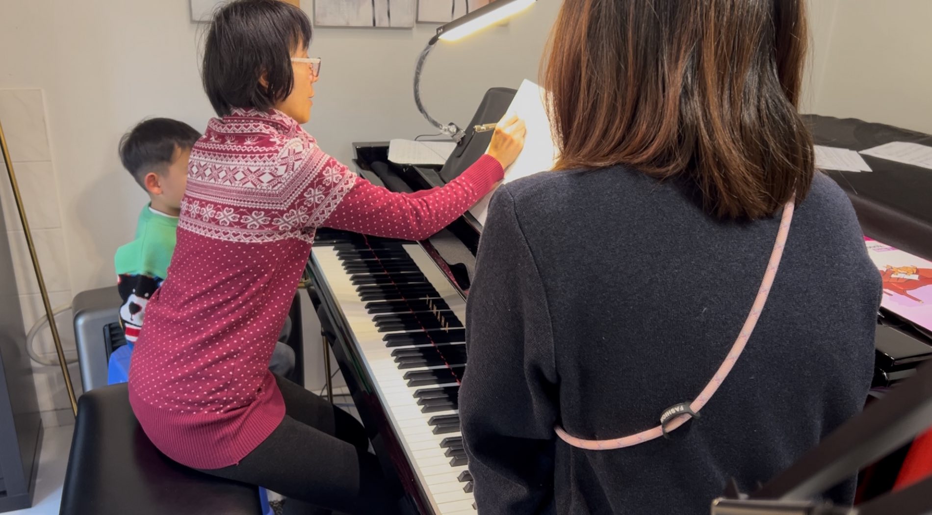 students who passed the AMEB piano exams